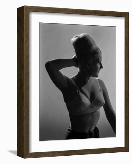 Advertising Image for Truline Bras, 1963-Michael Walters-Framed Photographic Print