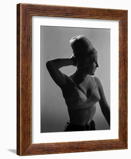 Advertising Image for Truline Bras, 1963-Michael Walters-Framed Photographic Print