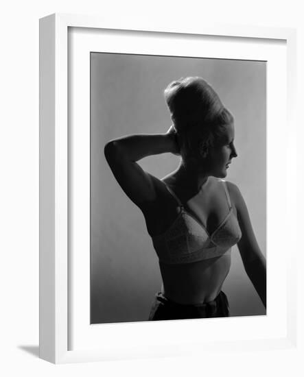 Advertising Image for Truline Bras, 1963-Michael Walters-Framed Photographic Print