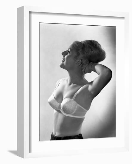 Advertising Image for Truline Bras, 1963-Michael Walters-Framed Photographic Print