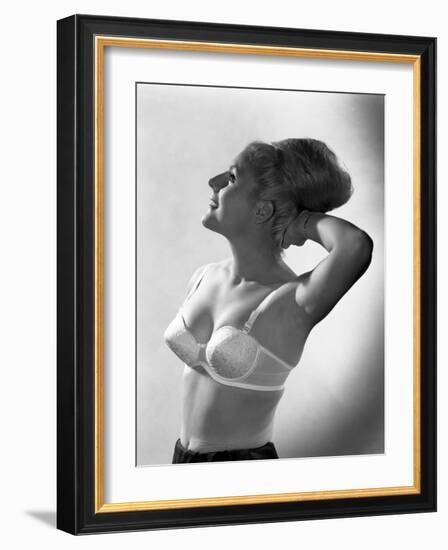 Advertising Image for Truline Bras, 1963-Michael Walters-Framed Photographic Print