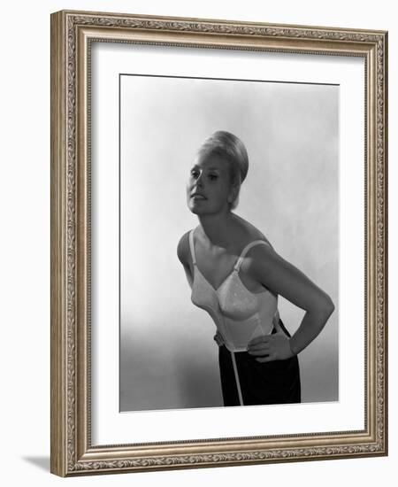 Advertising Image for Truline Bras, 1963-Michael Walters-Framed Photographic Print