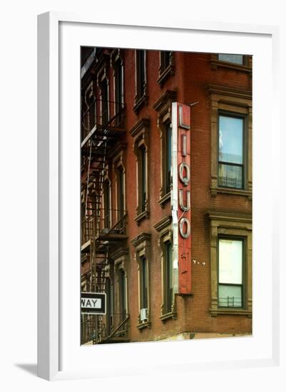 Advertising - Liquors - Harlem - Manhattan - New York - United States-Philippe Hugonnard-Framed Photographic Print