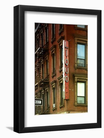 Advertising - Liquors - Harlem - Manhattan - New York - United States-Philippe Hugonnard-Framed Photographic Print