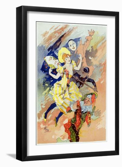 Advertising Lithograph-Jules Chéret-Framed Giclee Print