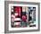 Advertising on Times Square, Manhattan, New York City, United States-Philippe Hugonnard-Framed Premium Photographic Print