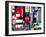 Advertising on Times Square, Manhattan, New York City, United States-Philippe Hugonnard-Framed Premium Photographic Print