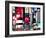 Advertising on Times Square, Manhattan, New York City, United States-Philippe Hugonnard-Framed Premium Photographic Print