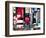 Advertising on Times Square, Manhattan, New York City, United States-Philippe Hugonnard-Framed Photographic Print