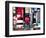 Advertising on Times Square, Manhattan, New York City, United States-Philippe Hugonnard-Framed Photographic Print