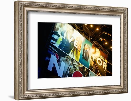 Advertising - Pepsi - Times square - Manhattan - New York City - United States-Philippe Hugonnard-Framed Photographic Print