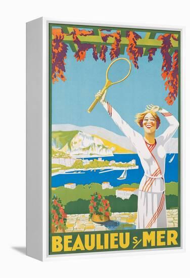 Advertising Poster for Beaulieu-Sur-Mer, 1925-Victor Charreton-Framed Premier Image Canvas