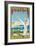 Advertising Poster for Beaulieu-Sur-Mer, C.1925-null-Framed Giclee Print