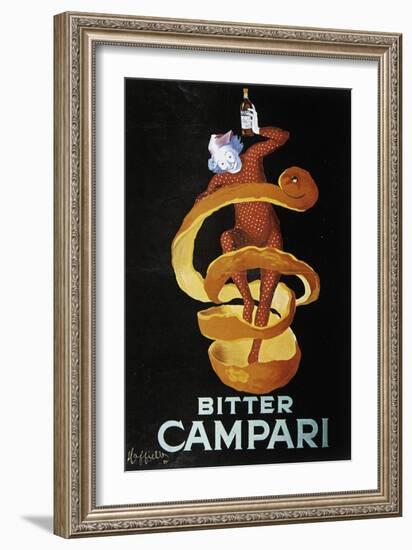 Advertising Poster for Bitter Campari-Leonetto Cappiello-Framed Art Print