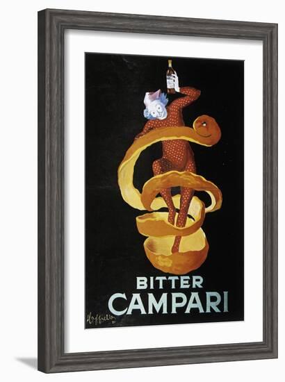 Advertising Poster for Bitter Campari-Leonetto Cappiello-Framed Art Print