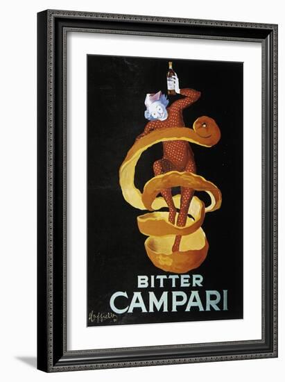 Advertising Poster for Bitter Campari-Leonetto Cappiello-Framed Art Print