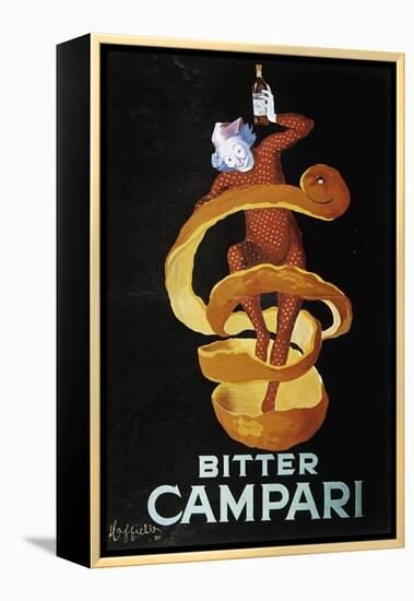 Advertising Poster for Bitter Campari-Leonetto Cappiello-Framed Stretched Canvas