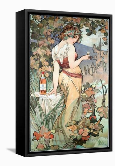 Advertising Poster for Cognac Bisquit, Dubouche, 1899-Alphonse Marie Mucha-Framed Premier Image Canvas