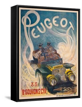 24x32 Peugeot 1904 Classic Automobile Advertising Poster