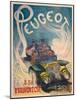 Advertising Poster for Peugeot, 1904-G. De Burggrill-Mounted Giclee Print