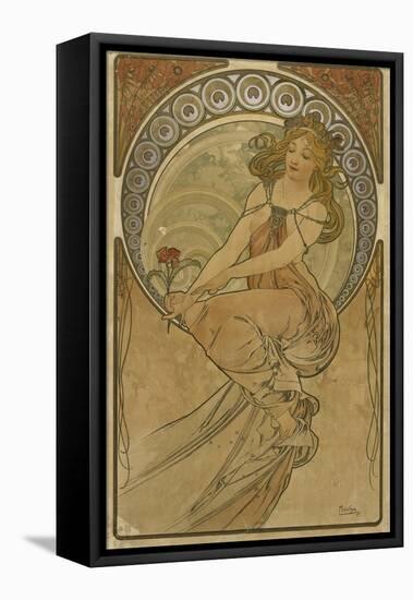 Advertising Poster for the Arts:Painting-Alphonse Mucha-Framed Premier Image Canvas