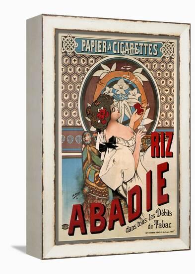 Advertising Poster for the Tissue Paper Abadie, 1898-Henri Gray-Framed Premier Image Canvas