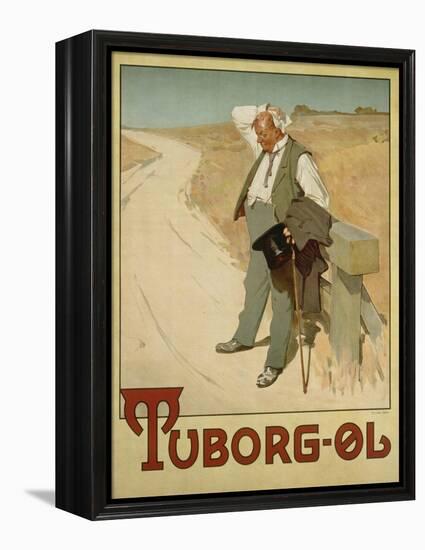 Advertising Poster for Tuborg Beer, 1900-Plakatkunst-Framed Premier Image Canvas