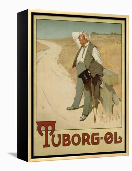 Advertising Poster for Tuborg Beer, 1900-Plakatkunst-Framed Premier Image Canvas