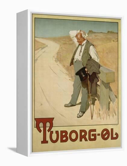 Advertising Poster for Tuborg Beer, 1900-Plakatkunst-Framed Premier Image Canvas