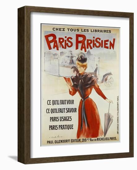 Advertising Poster-Charles Lucas-Framed Giclee Print
