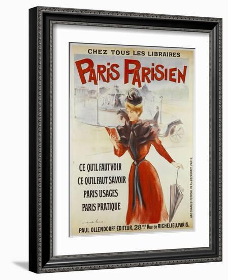 Advertising Poster-Charles Lucas-Framed Giclee Print