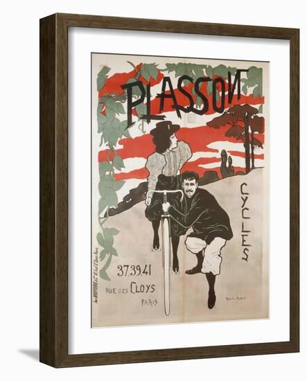 Advertising Poster-Manuel Robbe-Framed Giclee Print