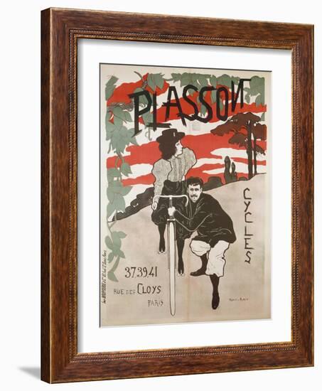 Advertising Poster-Manuel Robbe-Framed Giclee Print