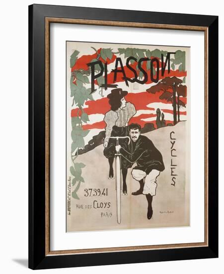 Advertising Poster-Manuel Robbe-Framed Giclee Print