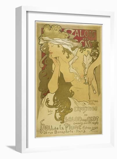 Advertising Poster-Alphonse Mucha-Framed Giclee Print