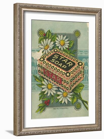 Advertising: Star Soap; National Museum of American History-null-Framed Art Print