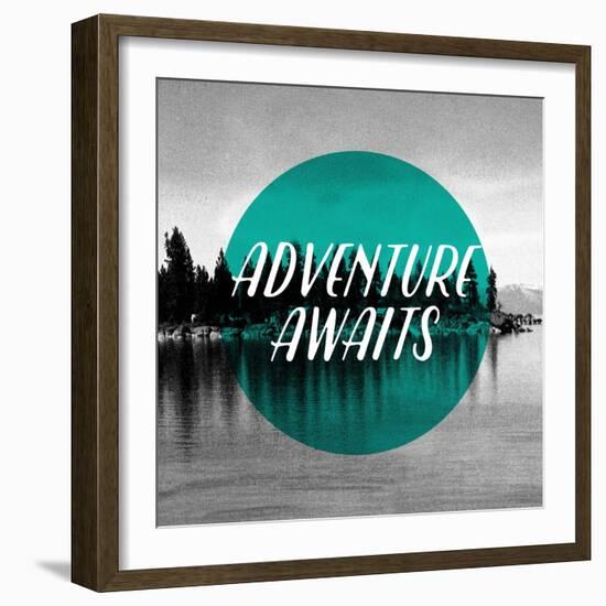 Adverture Awaits-null-Framed Giclee Print