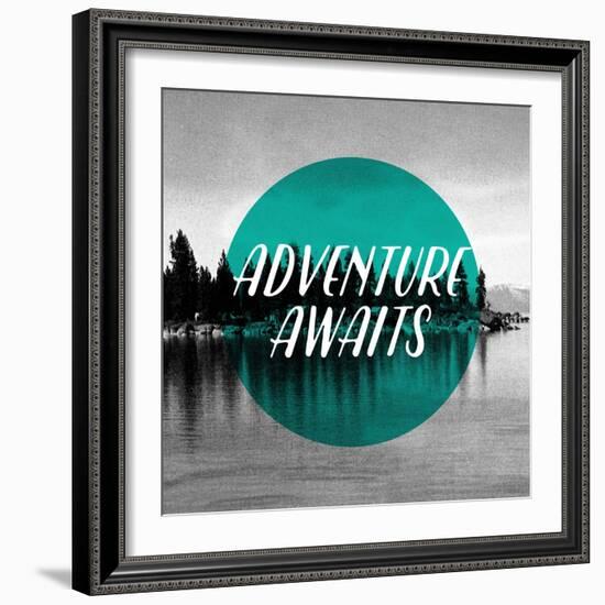 Adverture Awaits-null-Framed Giclee Print