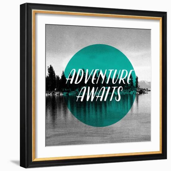 Adverture Awaits-null-Framed Giclee Print