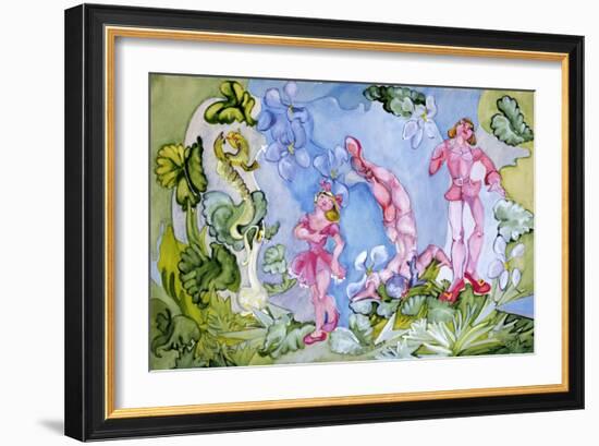 Advice from a Caterpillar-Zelda Fitzgerald-Framed Premium Giclee Print