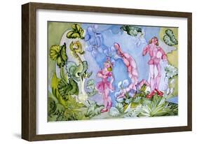 Advice from a Caterpillar-Zelda Fitzgerald-Framed Art Print