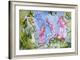 Advice from a Caterpillar-Zelda Fitzgerald-Framed Art Print