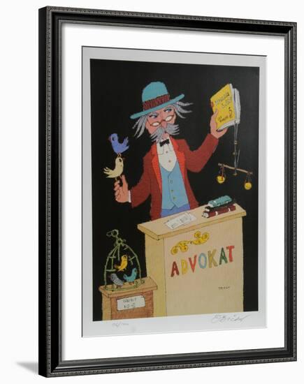 Advocat-Jovan Obican-Framed Collectable Print
