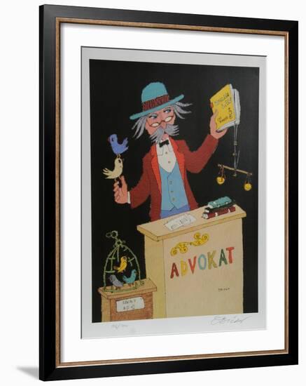 Advocat-Jovan Obican-Framed Collectable Print