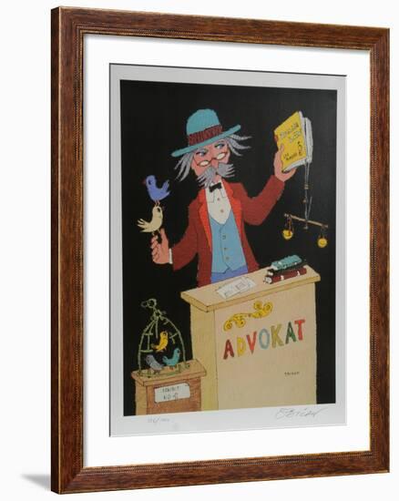 Advocat-Jovan Obican-Framed Collectable Print