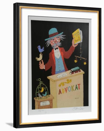 Advocat-Jovan Obican-Framed Collectable Print