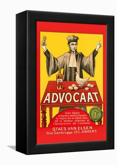 Advocat-null-Framed Stretched Canvas