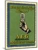 Aeg Electric Light Bulbs-null-Mounted Giclee Print