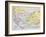 Aegean Region In 13Th Century Old Map-marzolino-Framed Art Print