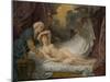Aegina visited by Jupiter, c.1767-69-Jean Baptiste Greuze-Mounted Giclee Print